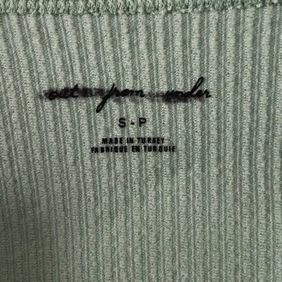 URBAN OUTFITTERS Out From Under Women's Crop Top Green Long Sleeve Size SP - Picture 4 of 5